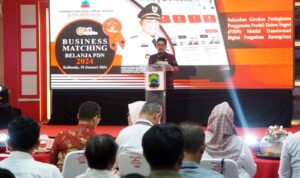 Gelar Business Matching, Pemkab Lamsel Dukung Percepatan Belanja Produk Lokal