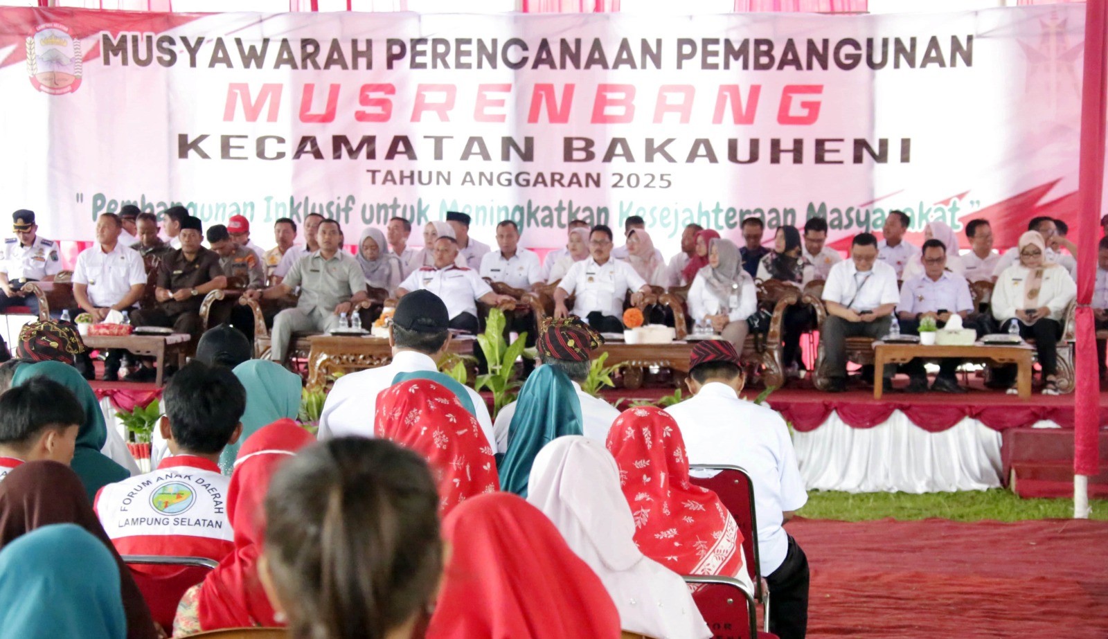 Bupati Lamsel Buka Musrenbang RKPD Tahun 2025 Kecamatan Bakauheni