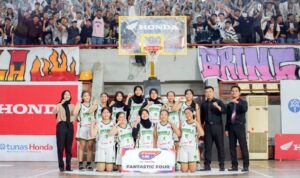 Final Honda DBL, Tim Basket Putri SMA YP Unila Singkirkan SMA Fransiskus