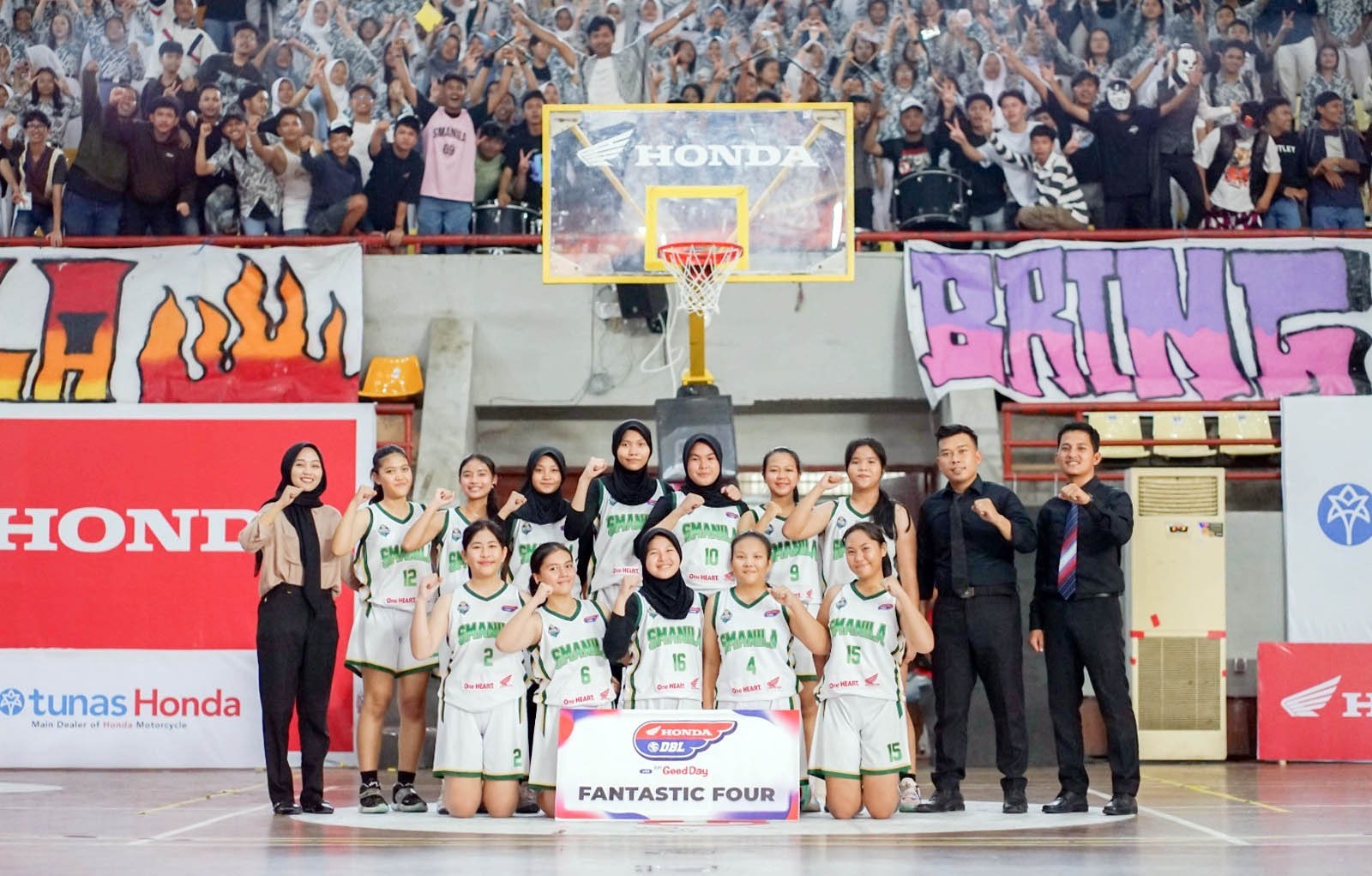 Final Honda DBL, Tim Basket Putri SMA YP Unila Singkirkan SMA Fransiskus