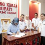 7 Kepala Perangkat Daerah Teken Perpanjangan PKS dengan Kejari Lampung Selatan