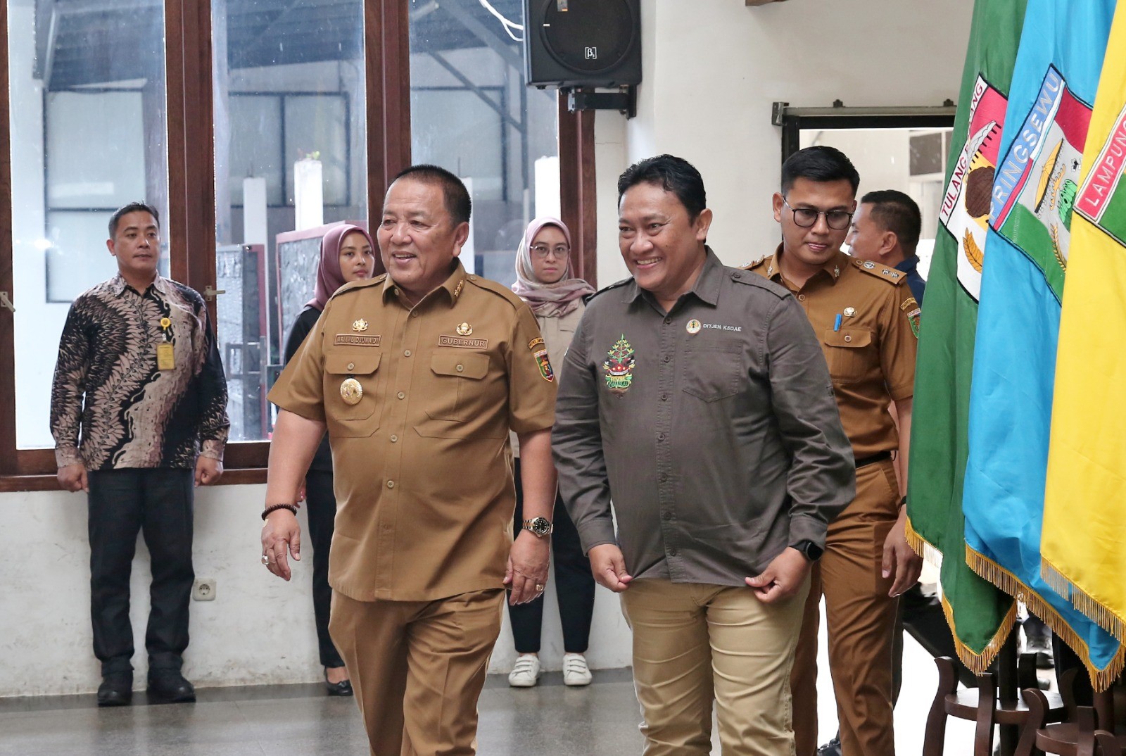 Gubernur Arinal Terima Kunker Wagub Kalimantan Tengah Edy Pratowo 