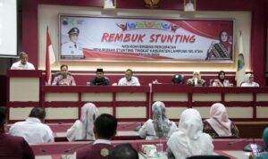 Gelar Rembuk Stunting, Kabupaten Lampung Selatan Target Zero Stunting