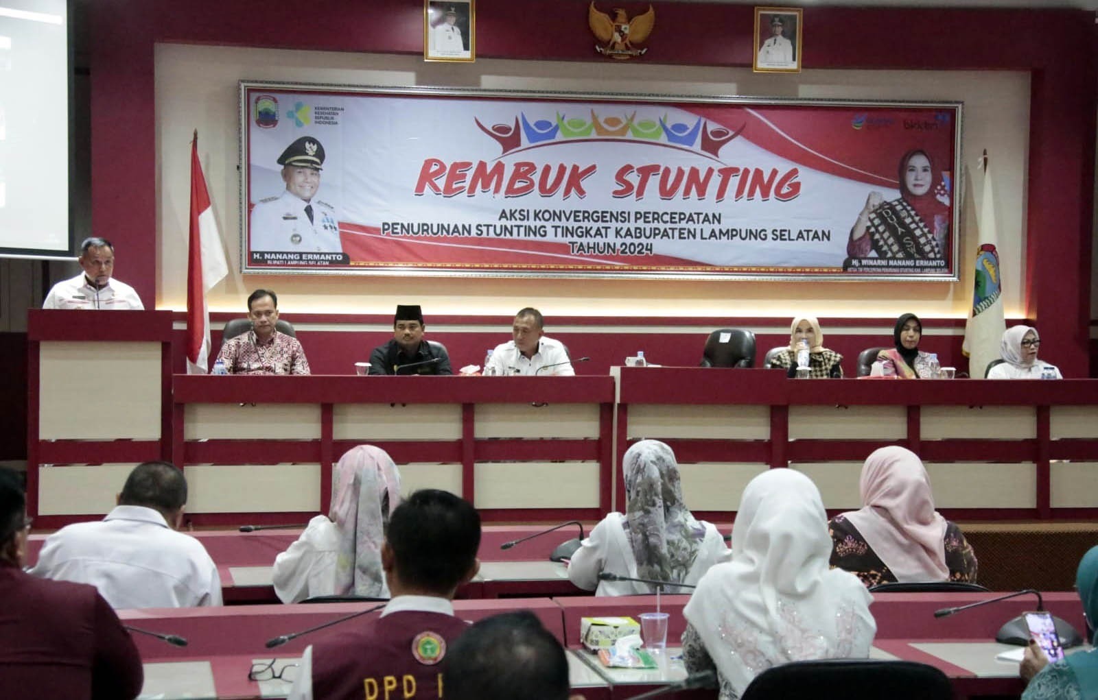 Gelar Rembuk Stunting, Kabupaten Lampung Selatan Target Zero Stunting