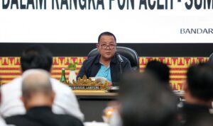 Arinal Pimpin Rakor KONI bersama Cabor PON XXI Aceh-Sumut 2024, Lampung Ikuti 54 Cabor dan Memberangkatkan 549 Peserta Kontingen