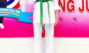 Siswi SDN 3 Way Urang dari Club Satlas Raih Emas Taekwondo Master Amril Yusam Tingkat Provinsi Lampung