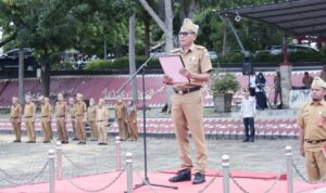 Pimpin Apel Mingguan, Staf Ahli Bupati Bidang Keuangan Ingatkan Untuk Tingkatkan Inovasi