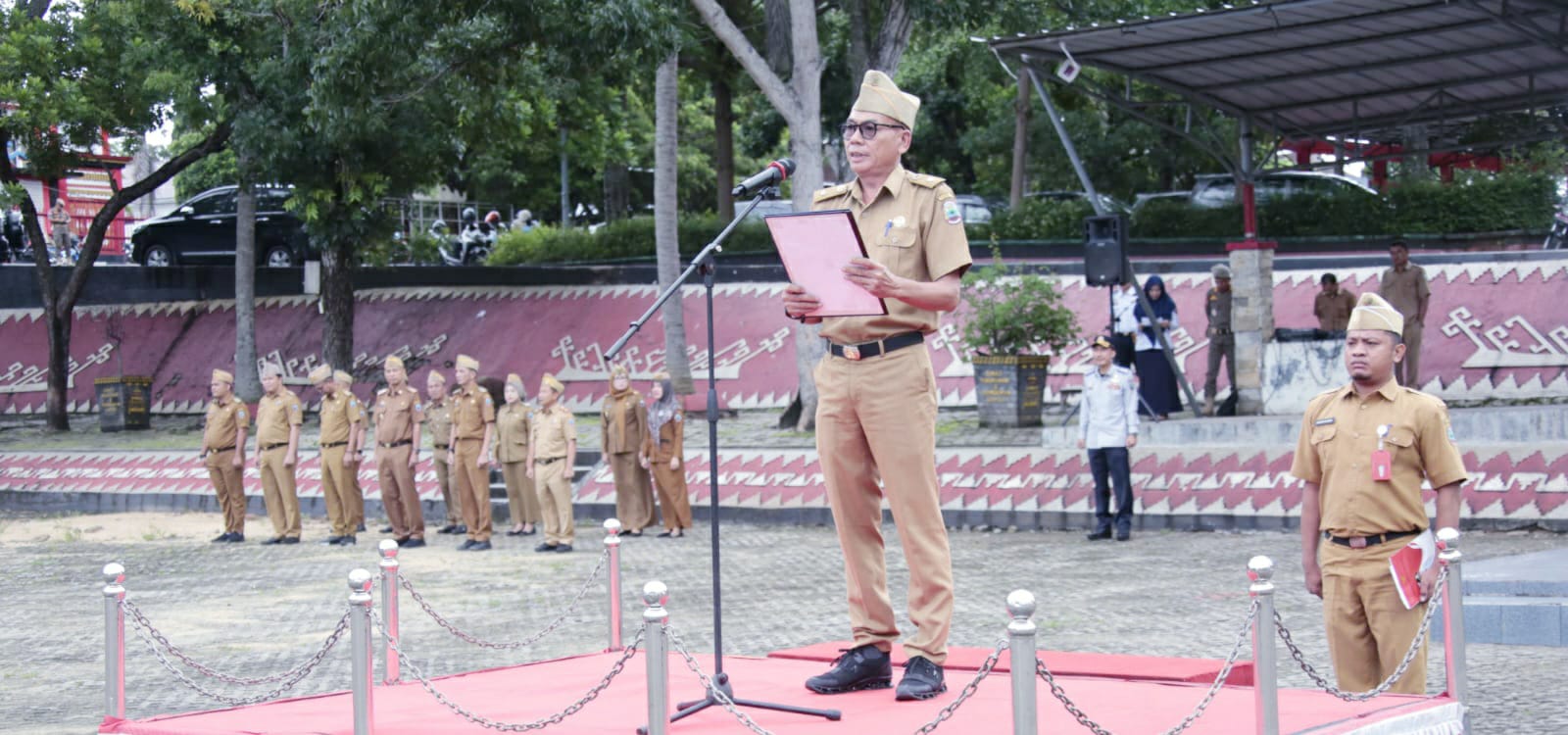 Pimpin Apel Mingguan, Staf Ahli Bupati Bidang Keuangan Ingatkan Untuk Tingkatkan Inovasi