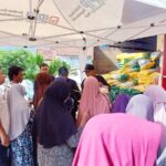 Gerakan Pangan Murah Pemkab Lampung Selatan Disambut Antusias Warga Tajimalela
