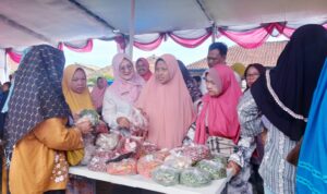 Gerakan Pangan Murah Pemkab Lampung Selatan Disambut Antusias Warga Tajimalela
