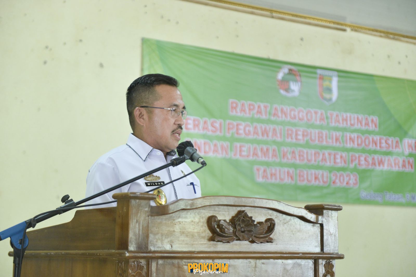 RAT KPRI Andan Jejama, Sekda Pesawaran Tekankan Peningkatan Melalui Inovasi