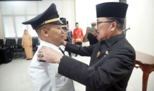 6 Pejabat Administrator Pemkab Lamsel Dilantik, Camat Sidomulyo dan Tanjungsari Diganti