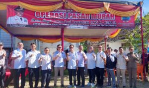 Operasi Pasar Murah di Kecamatan Penengahan Disambut Antusias Masyarakat