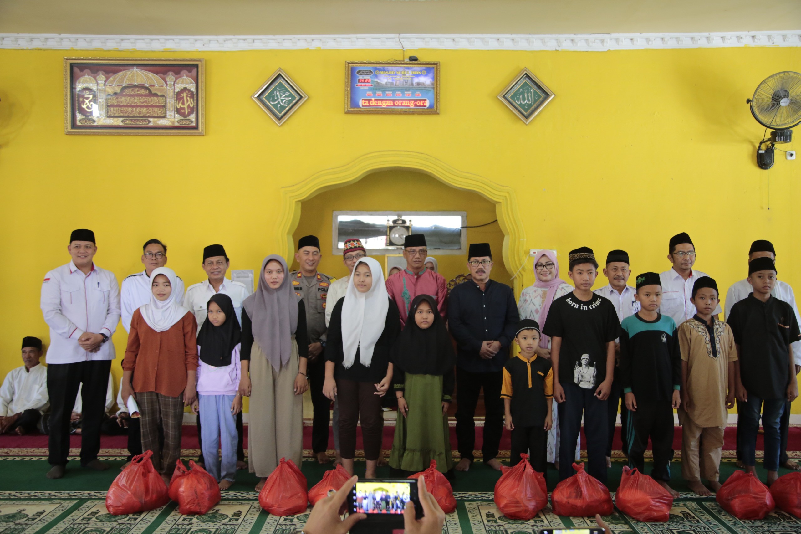 Safari Ramadan Pemkab Lampung Selatan Berlanjut di Desa Kelau Kecamatan Penengahan