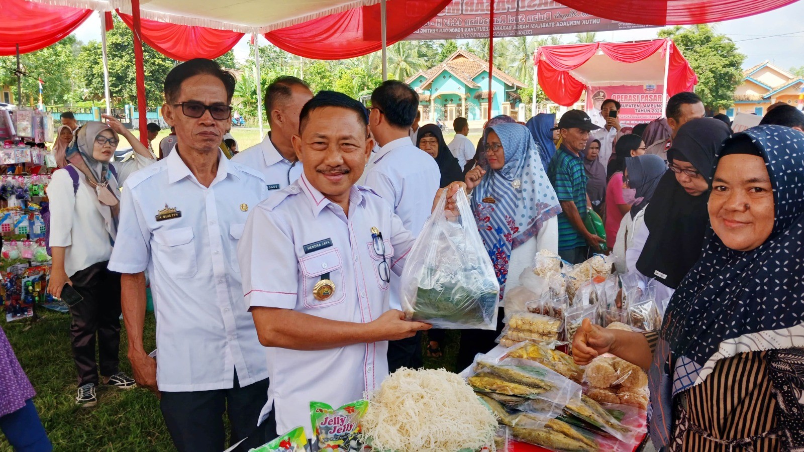 Operasi Pasar Murah Kembali Digelar di Desa Sukaratu Kalianda
