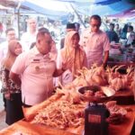 Pastikan Stabilitas Harga, Nanang Ermanto Pantau Bahan Pokok di Pasar Inpres Kalianda