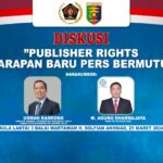 Besok, PWI Lampung Gelar Diskusi Publisher Rights Libatkan Menkominfo Dan Dewan Pers 