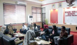 Bupati Lampung Selatan Terima Audiensi Pimpinan Media Lampung Post