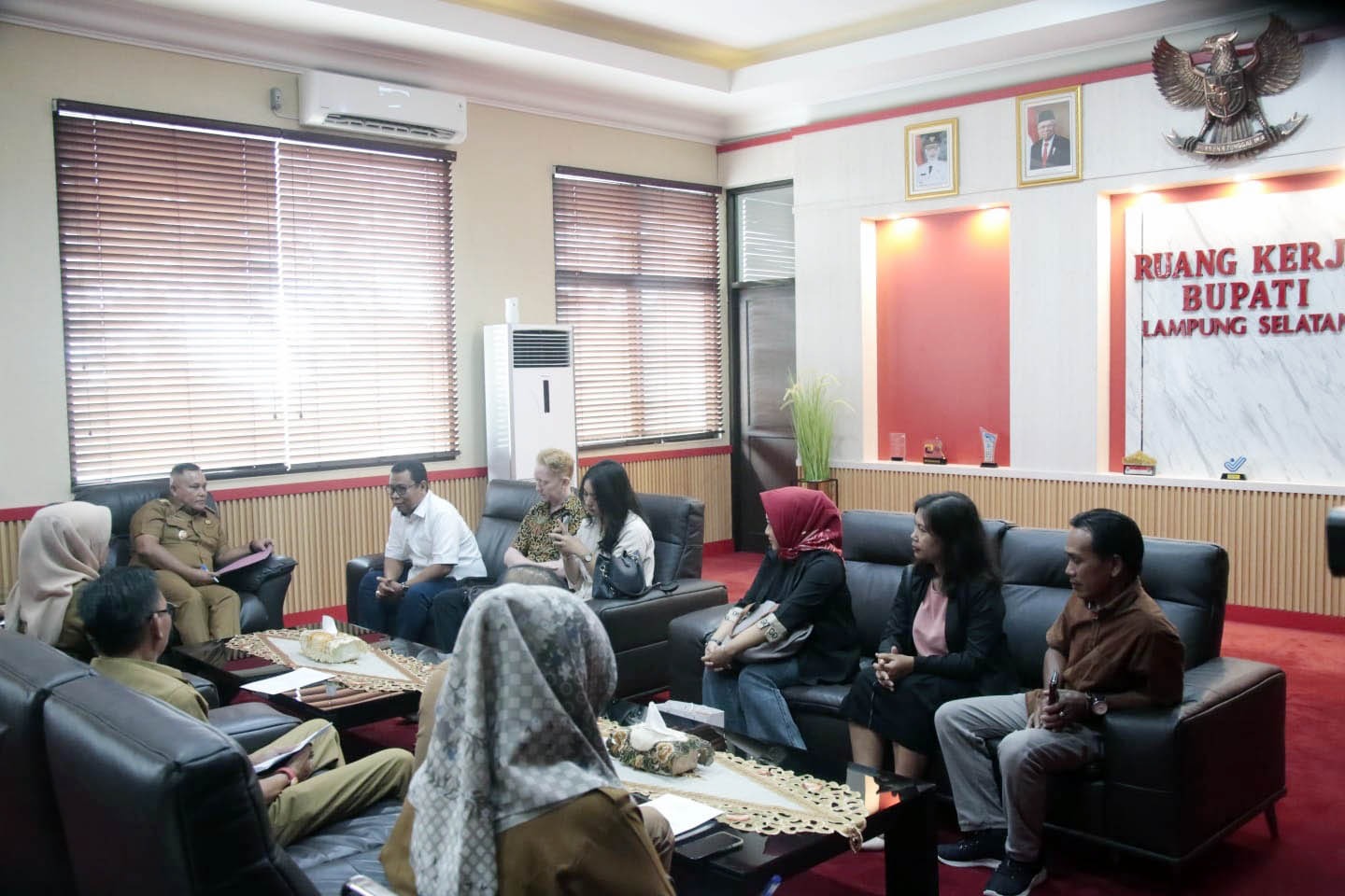 Bupati Lampung Selatan Terima Audiensi Pimpinan Media Lampung Post