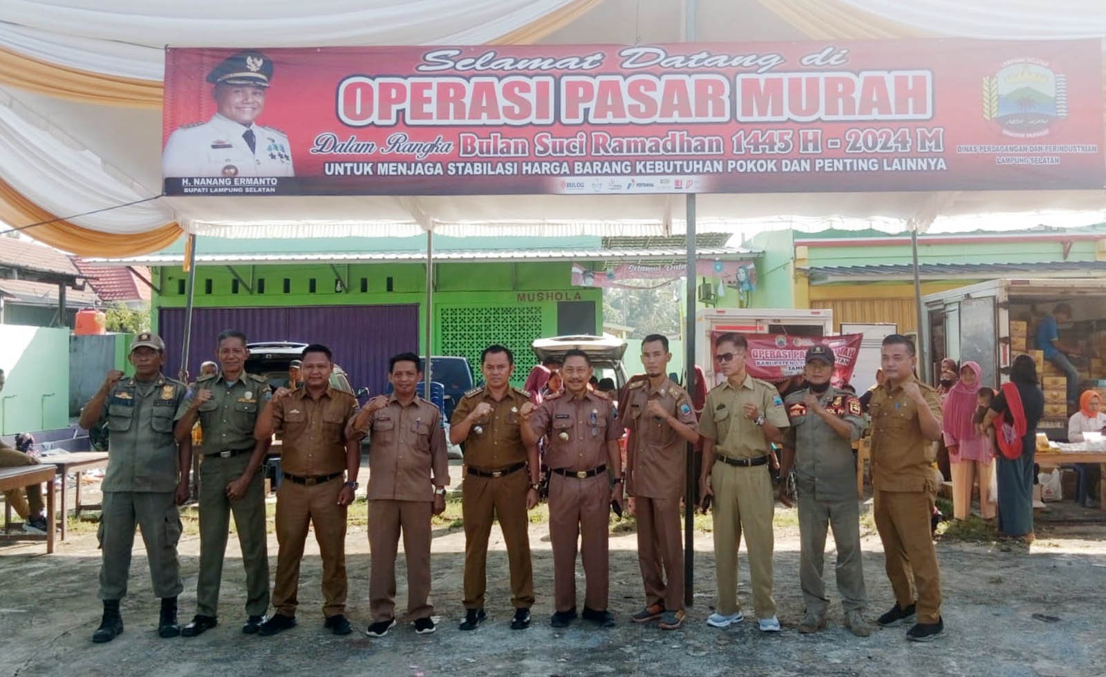 Telur dan Gula Jadi Komoditi Paling Diminati Warga di Pasar Murah Sidomulyo