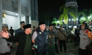 Bupati Dendi : Tinjau Arus  Lalin, Gedongtataan Lancar 