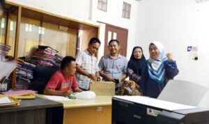 Sisihkan Rupiah, Wartawan Lampung Selatan Bantu Program Geserbu