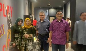 Kader HMI, Kordinator Presidium Forhati Nobar Film Lafran  bersama Ketua Presidium Majelis Nasional KAHMI 
