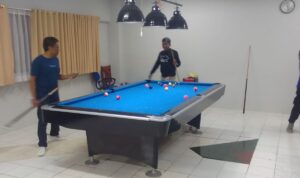 Terkendala Sekring Turun , Seleksi Atlit Bilyar Porwanas Lampung  Tegambui 