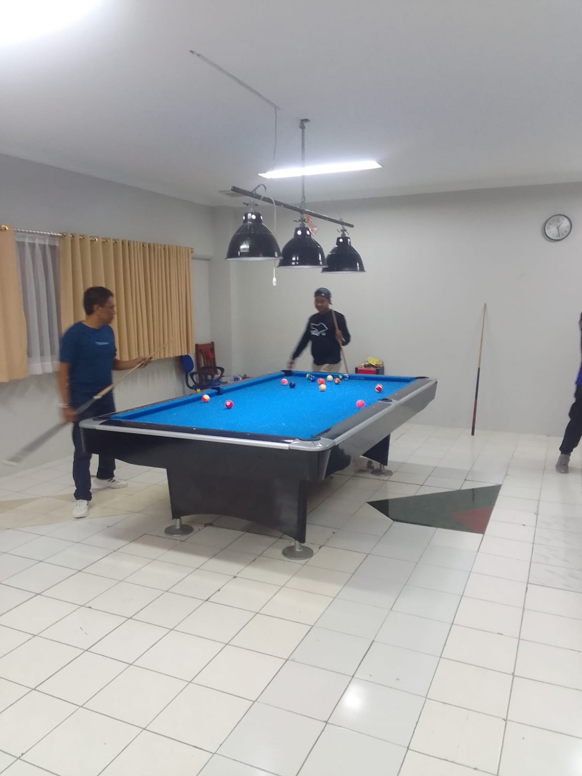 Terkendala Sekring Turun , Seleksi Atlit Bilyar Porwanas Lampung  Tegambui 