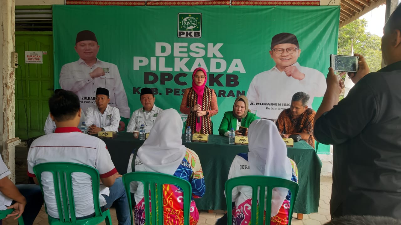 Nanda Indira, Perdana  Kembalikan Berkas Calon Kepala Daerah  Penjaringan di PKB 