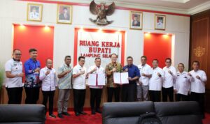 KPK Serahkan Aset Tanah Hasil Rampasan Korupsi ke Pemkab Lampung Selatan