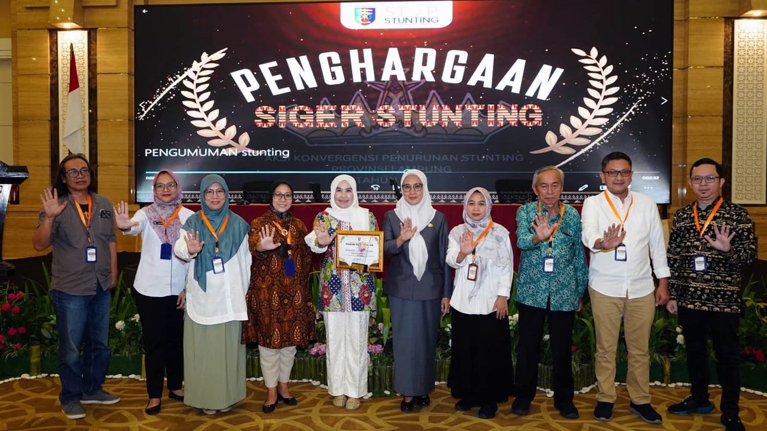 Selamat, Lampung Selatan Kembali Sabet Dua Penghargaan Aksi Konvergensi Percepatan Penurunan Stunting 2024