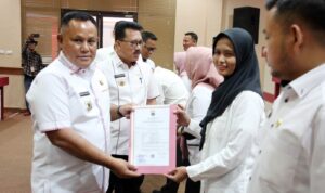 147 PPPK Tendik Guru dan Nakes Terima SK Bupati Lampung Selatan