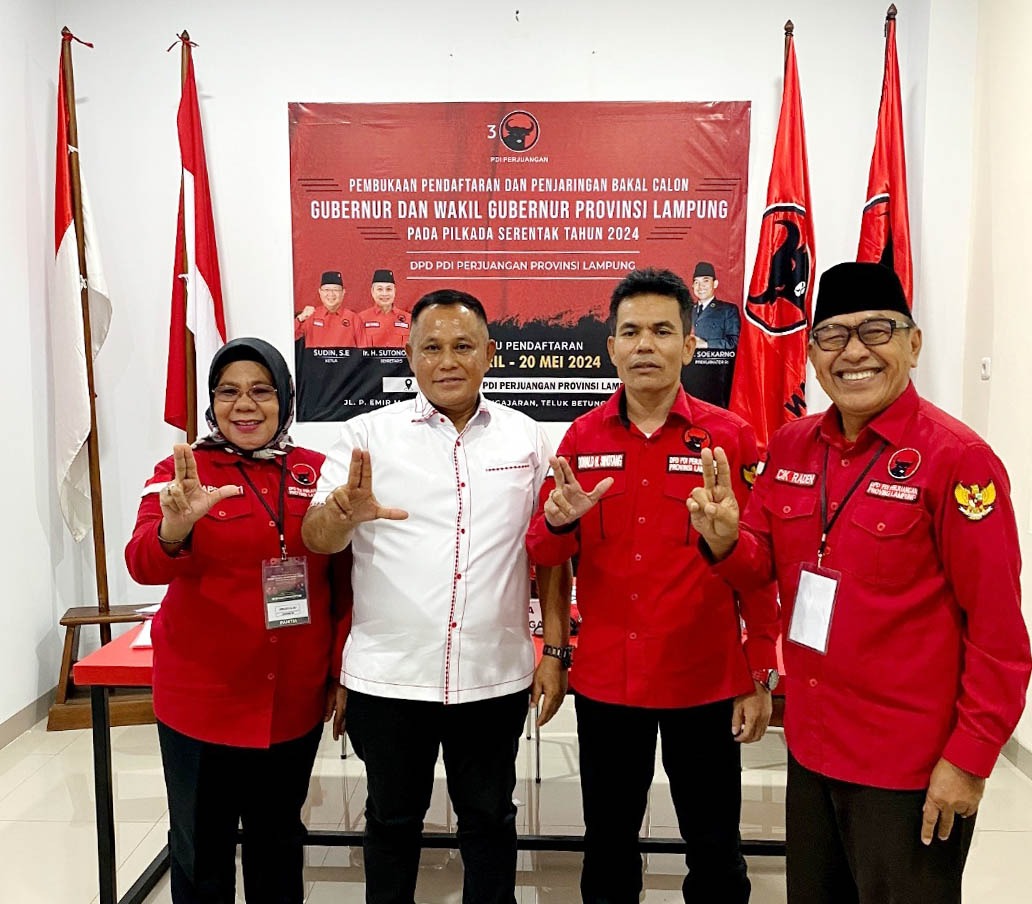 Nanang Ermanto Jalani Fit and Proper Test Calon Kepala Daerah di PDI Perjuangan Provinsi Lampung