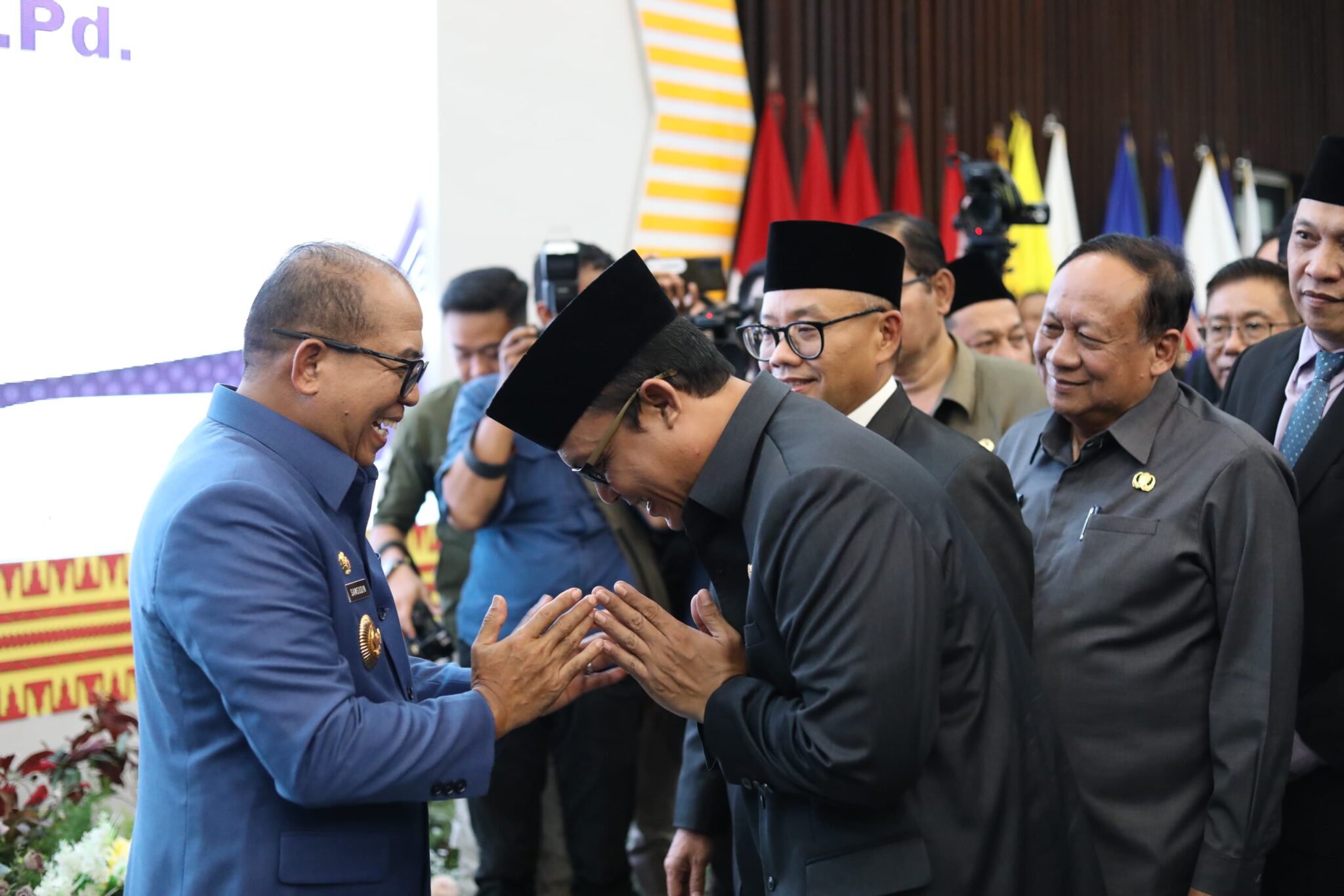 Wakil Bupati Ardito Wijaya Hadiri Sertijab Pj. Gubernur Lampung dan Sertijab Pj. Ketua TP PKK Provinsi Lampung