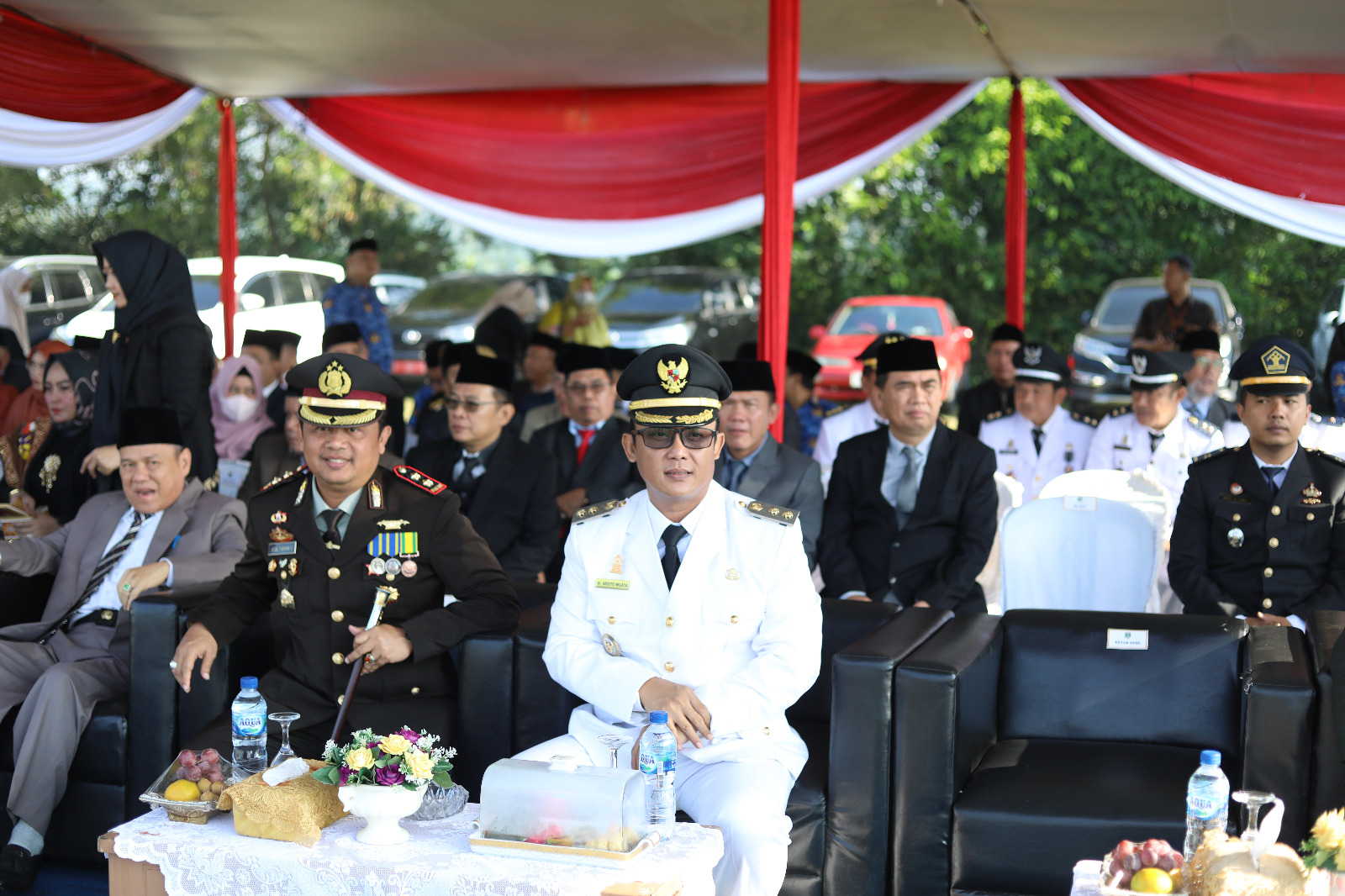 Pemkab Gelar Upacara HUT Kabupaten Lampung Tengah ke-78 di Lapangan Merdeka Gunung Sugih