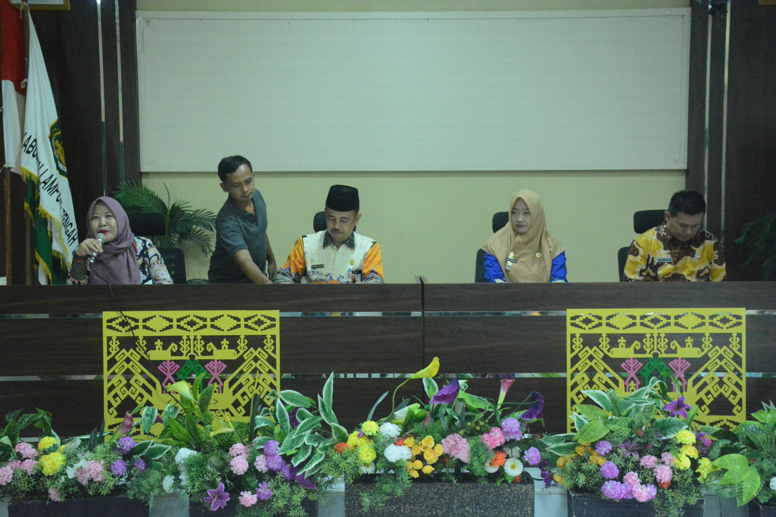 Rapat Koordinasi Pemulangan Jamaah Haji Asal Kabupaten Lamteng 1445 Hijriah