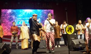 KPU Lampung Selatan Luncurkan Pilkada 2024, Hadirkan Band Tipe-X