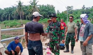 Cek Pengerjaan Fisik TMMD Ke-120, Dandim 0421/Lamsel: Tinggal Penyempurnaan Saja