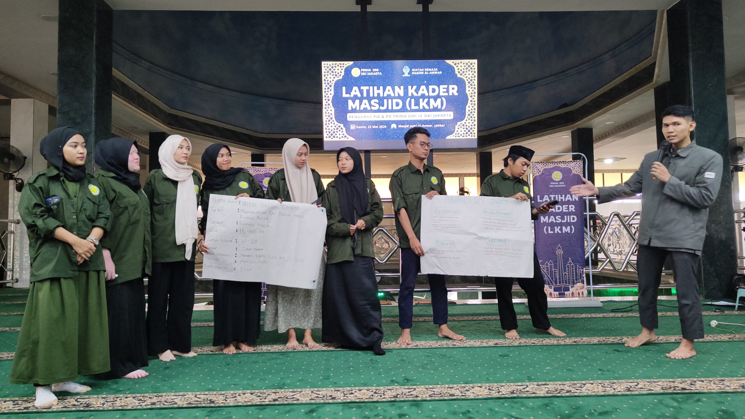Prima DMI DKI Jakarta Sukses Selenggarakan Latihan Kader Masjid (LKM) selama 4 kali dalam sebulan