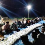 Wujud Syukur, Satgas TMMD ke-120 Kodim 0421/LS dan Warga Gelar Syukuran di Pembangunan Jalan Onderlagh