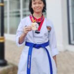 Azizah Kembali Raih Emas Kejuaraan Taekwondo Saburai Cup XV Tahun 2024