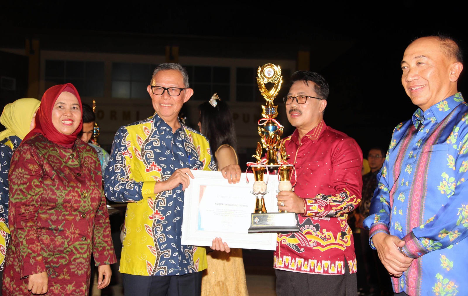 Pekan Raya Lampung 2024, Anjungan Lampung Selatan Jadi Yang Terbaik dan Terfavorit