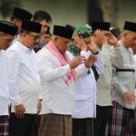 Nanang Ermanto Sholat Idul Adha 1445 Hijriah di Lapangan Desa Way Galih