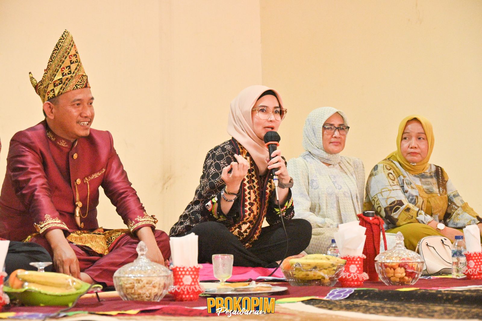 Anjau Silau MPAL Pesawaran, Nanda Indira Ajak Para Penyimbang Adat Terus Bersinergi Dengan Pemerintah