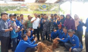 TNI AL Berikan Pelatihan Ketahanan Pangan di wilayah Lanal Lampung