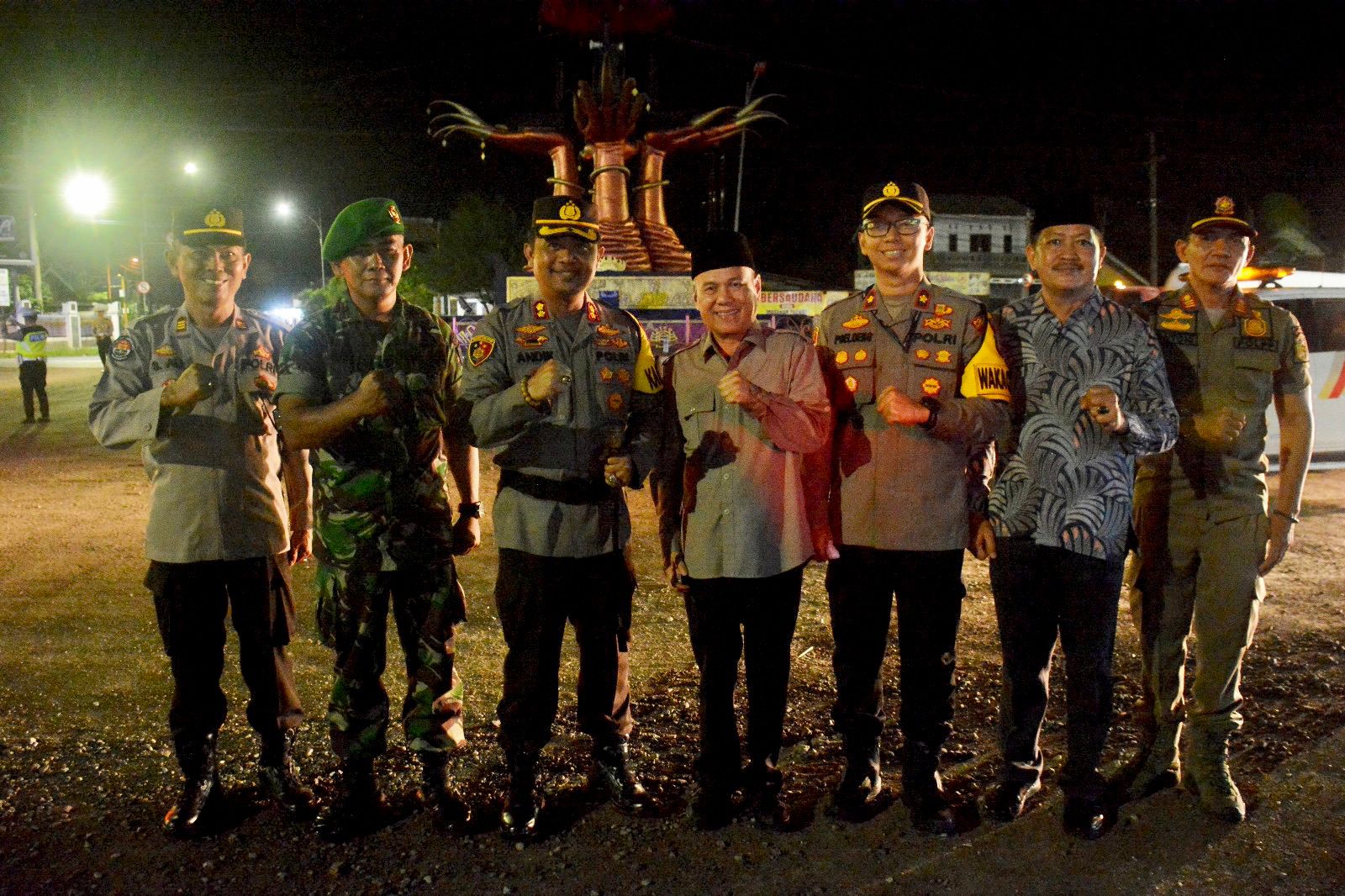 Pemkab Lamteng Berkolaborasi dengan TNI/Polri Gelar Giat Patroli Skala Besar dalam Rangka Pengamanan Hari Raya Idul Adha 1445 H