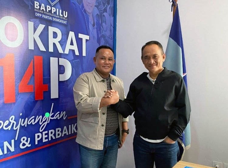 Temui Andi Arief, Nanang Harap Rekomendasi Partai Demokrat di Pilkada 2024