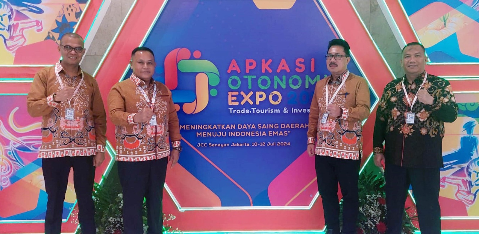 Bupati Lampung Selatan Hadiri Rakernas Apkasi dan AOE 2024 di JCC