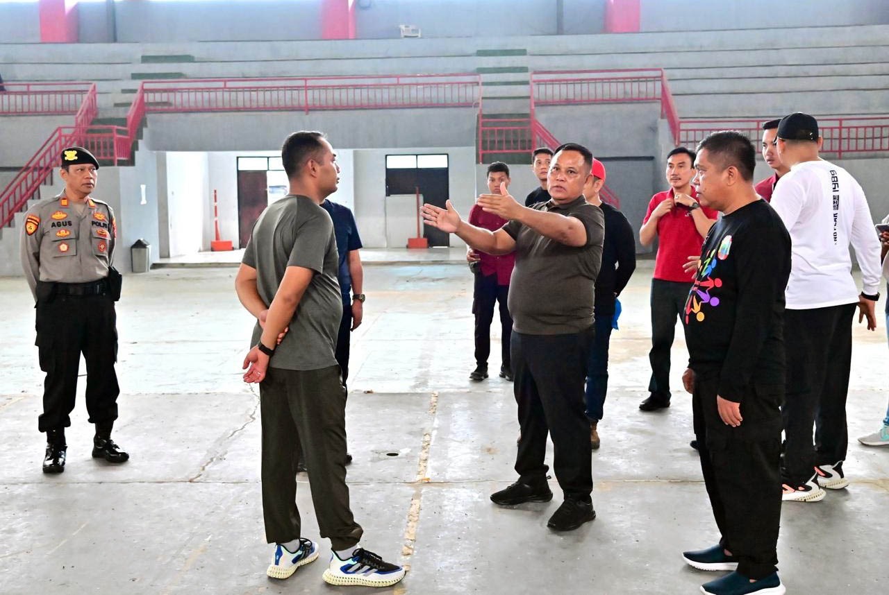 Jelang Kapolri Cup 2024, Kawasan GWH Lampung Selatan Dibersihkan